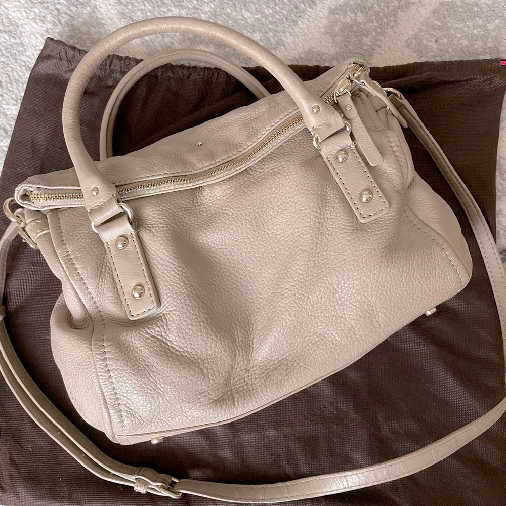 Kate Spade leather handbag with cross body strap